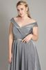 Picture of MIDI SILVER DRESS
